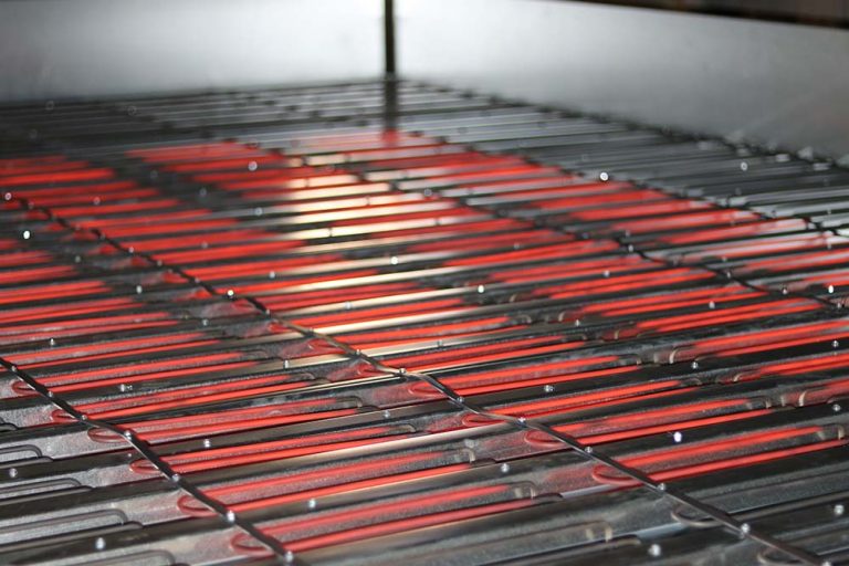 lower radiant heater