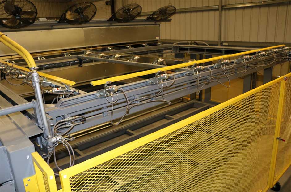 vacuum forming machine custom built for high production