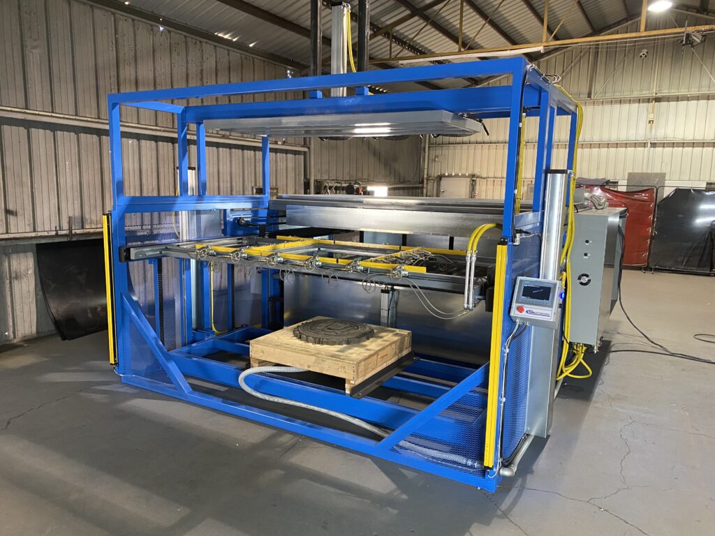 vacuum forming machine for van and bus retrofit