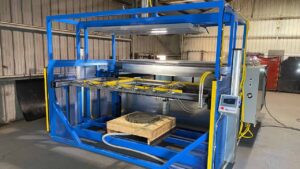 vacuum forming machines with auto sheet feed