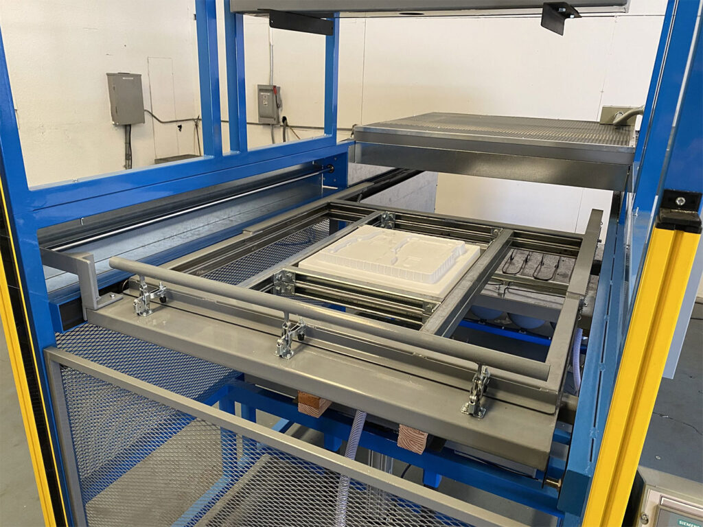 vacuum forming machines used to create blister packaging