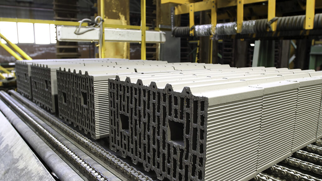 brick production at the ceramic bricks factory and 2024 12 06 17 00 09 utc